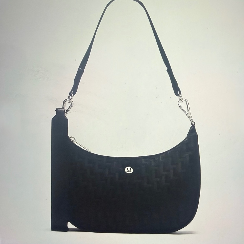 Lululemon City Essentials Small Shoulder Bag 3L L Monogram Jacquard. NWT